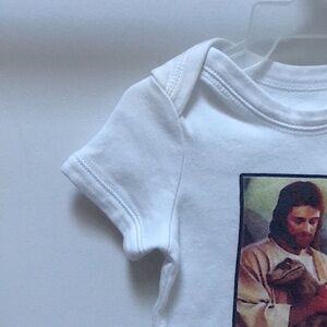 LE Dino Jesus Onesie 3-6M